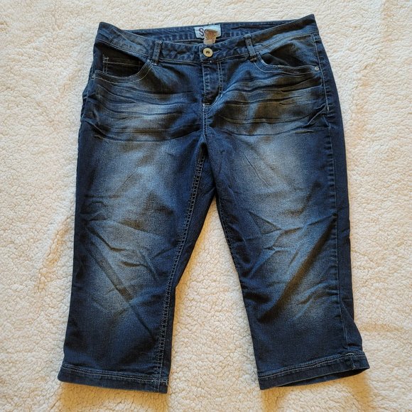 SO Pants - So Capri Jeans Vintage Retro Y2K